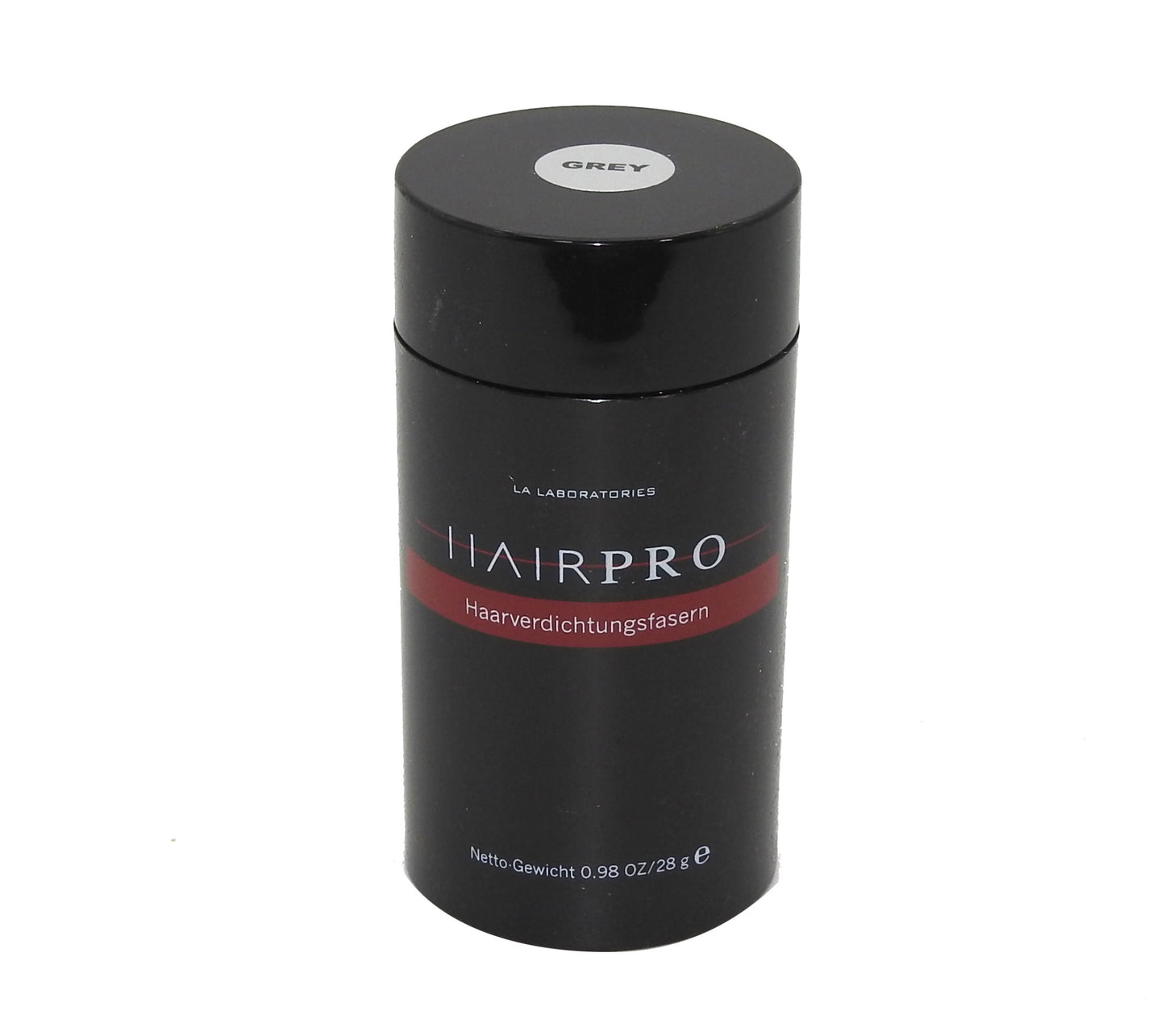2x LALABS Hairpro Schütthaar Haarverdichter Streuhaare Pulver Haarfasern GRAU