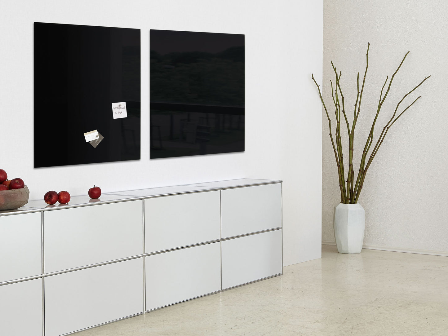 Sigel Glas Magnetboard Artverum 100x100 cm Magnet Tafel Whiteboard Memo Board