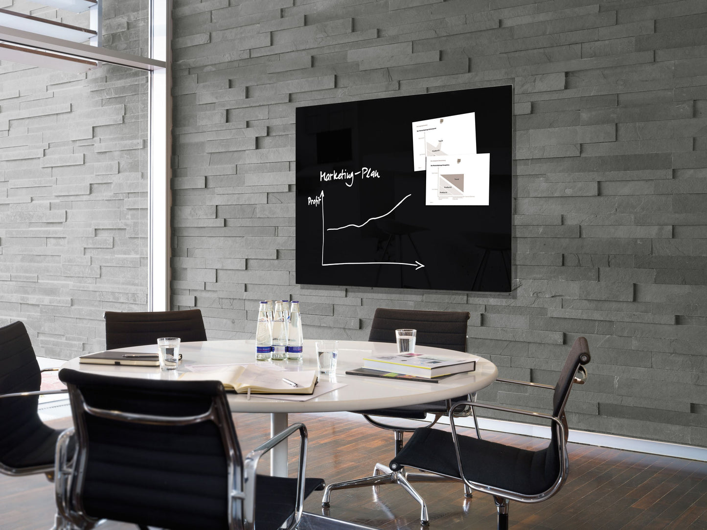 Sigel Glas Magnetboard Artverum 120x90 cm Magnet Tafel Whiteboard Memo Board
