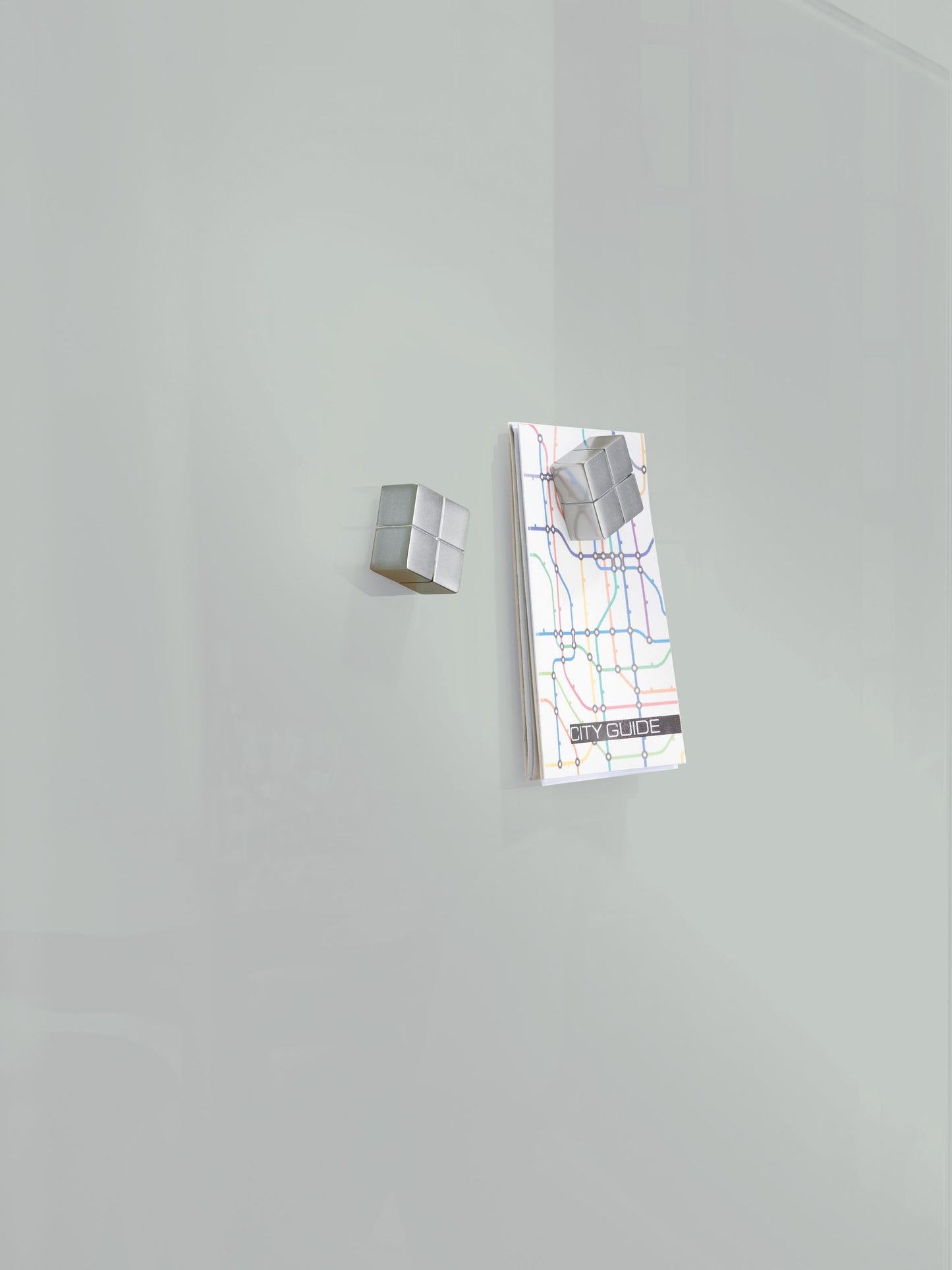 SIGEL GL231 Glas Whiteboard Artverum grau 180x120 cm Magnetboard Magnettafel
