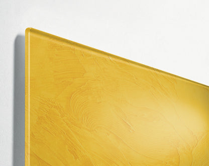 Sigel GL393 Glas Magnettafel Artverum Yellow 60x40cm gelb Magnetboard Tafel Memo
