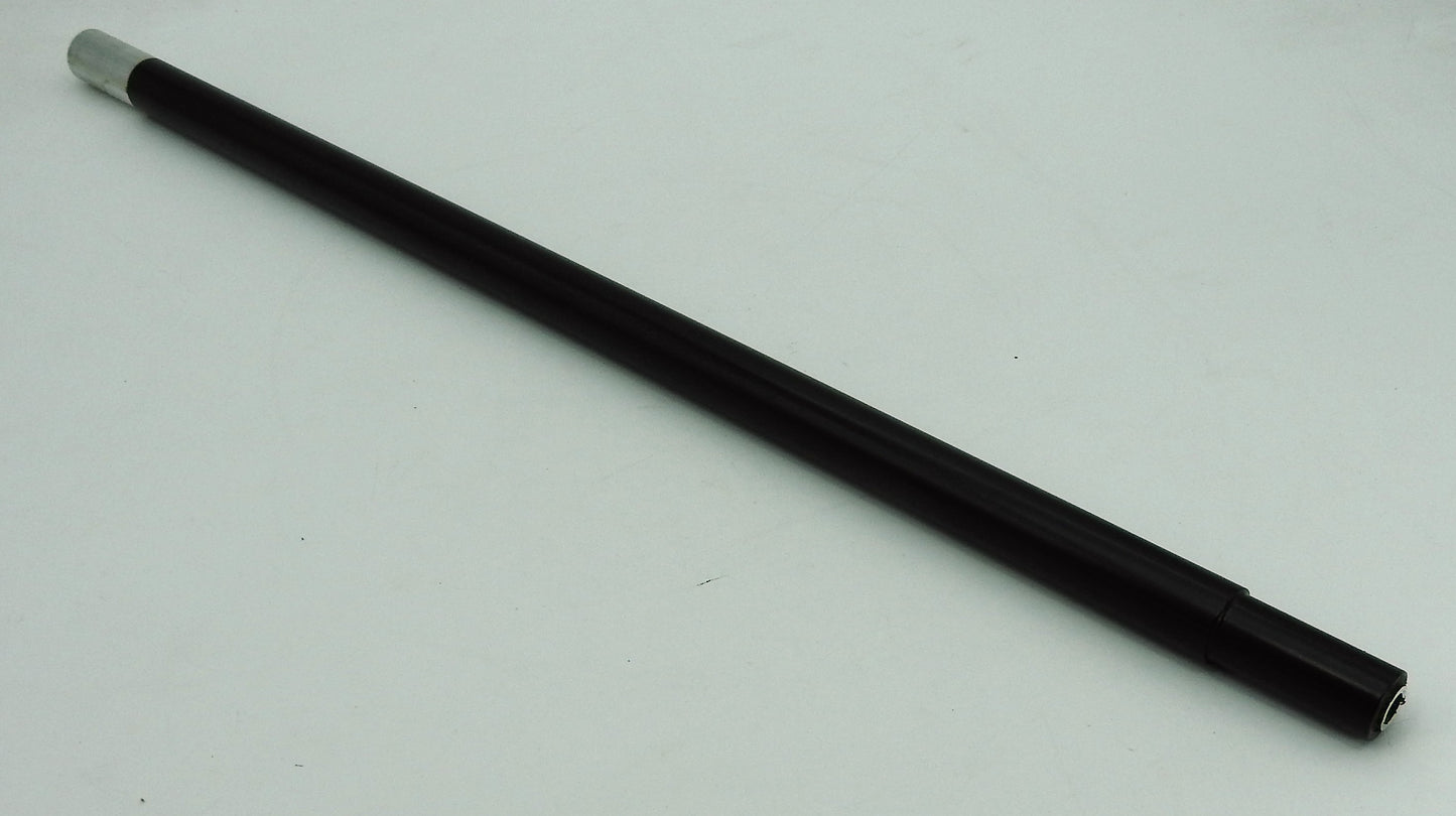 Extra lang verstärkte Sattelstütze 650mm Alu schwarz bis 200 kg Ø 25 mm