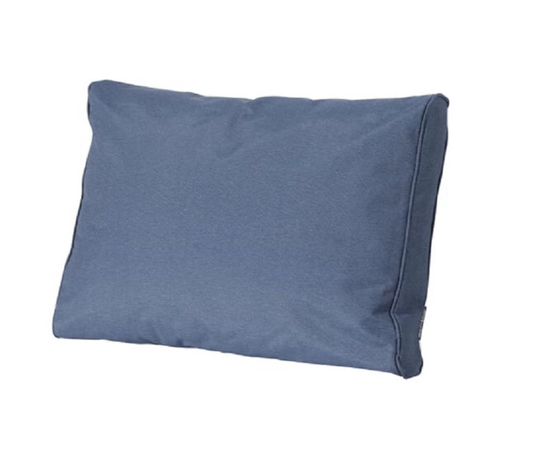 Madison Loungekissen Outdoor Garten Auflage 60x43 Sitzkissen Kissen Polster blau