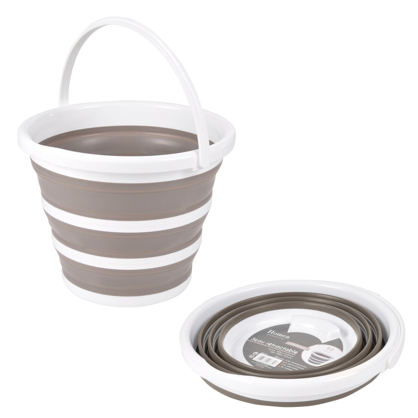 10L Eimer faltbar Falteimer Wassereimer Camping Angeln Putzeimer Outdoor campen
