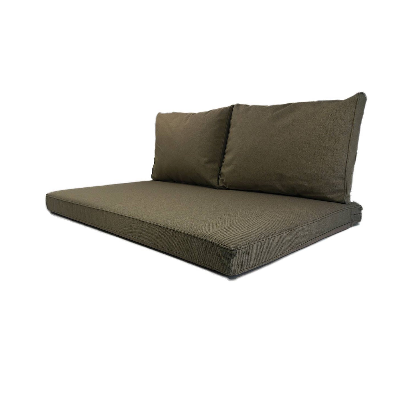 Nordje Palettenkissen Outdoor Sitzkissen Taupe 120x80 cm Kissen Auflage Matratze