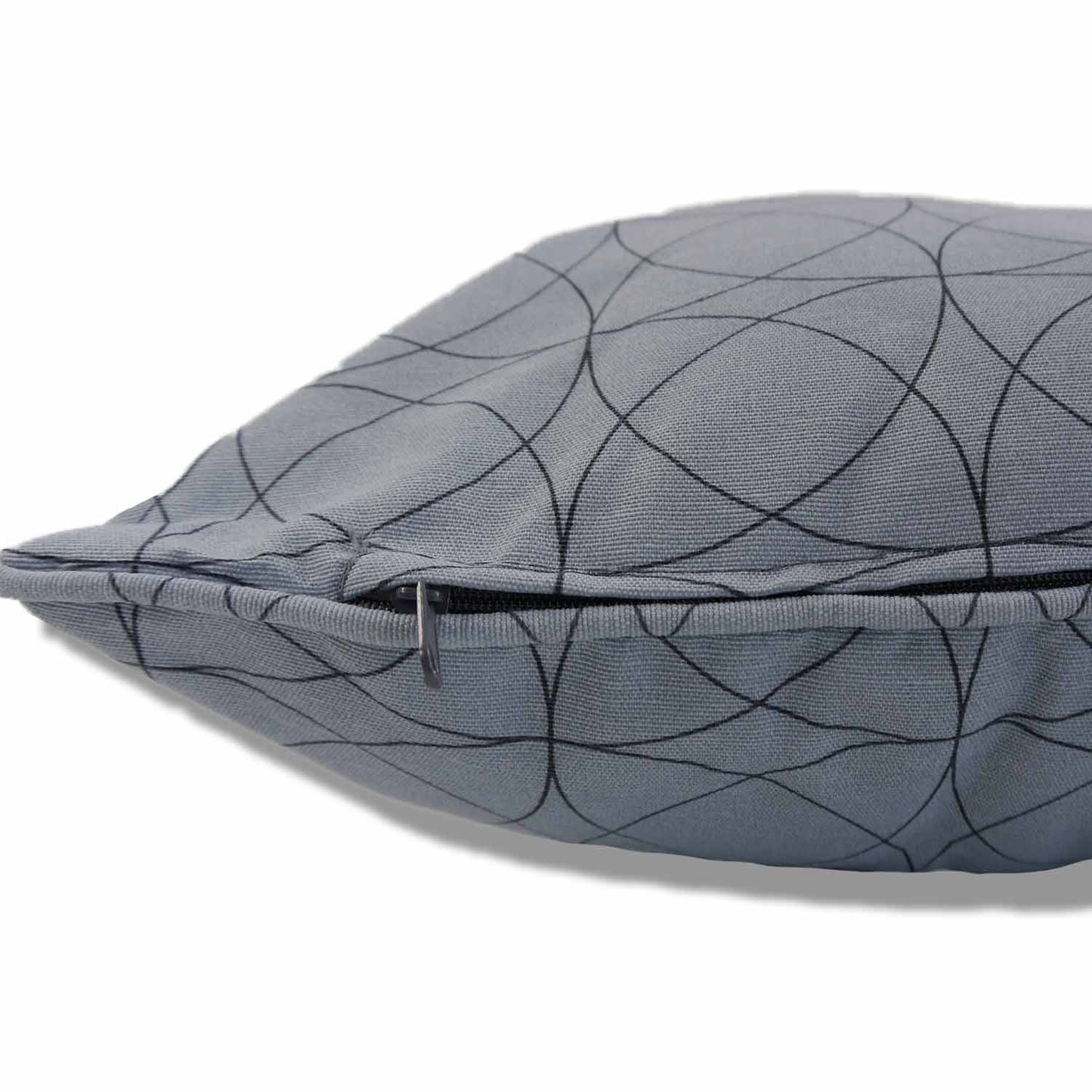 Madison Zierkissen Outdoor Blau mit Kreisen 45x45 Circle Blue Garten Möbel