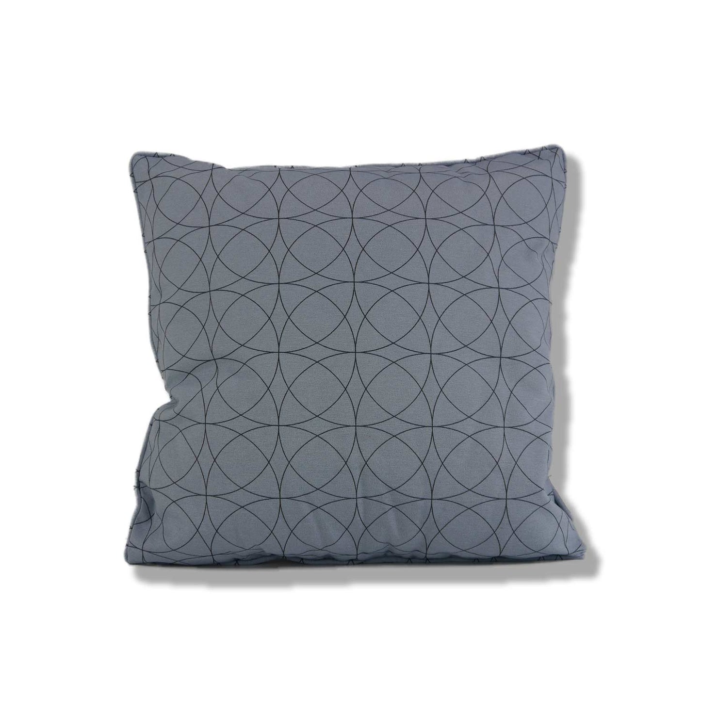 Madison Zierkissen Outdoor Blau mit Kreisen 45x45 Circle Blue Garten Möbel