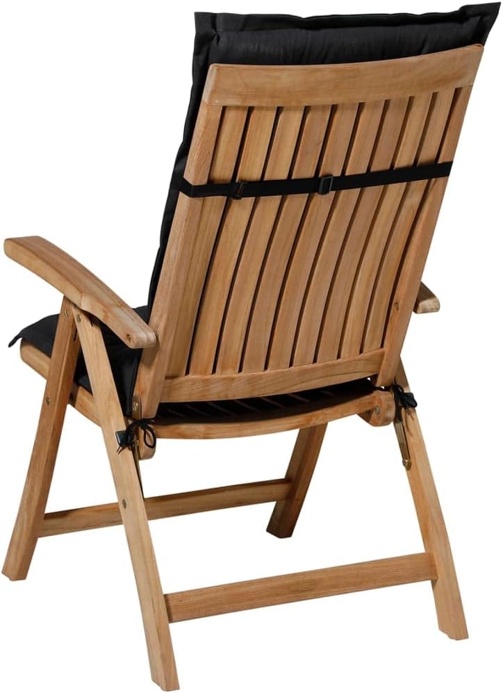 Madison Hochlehner Kissen 50x123 Panama schwarz Garten Möbelauflage Auflage