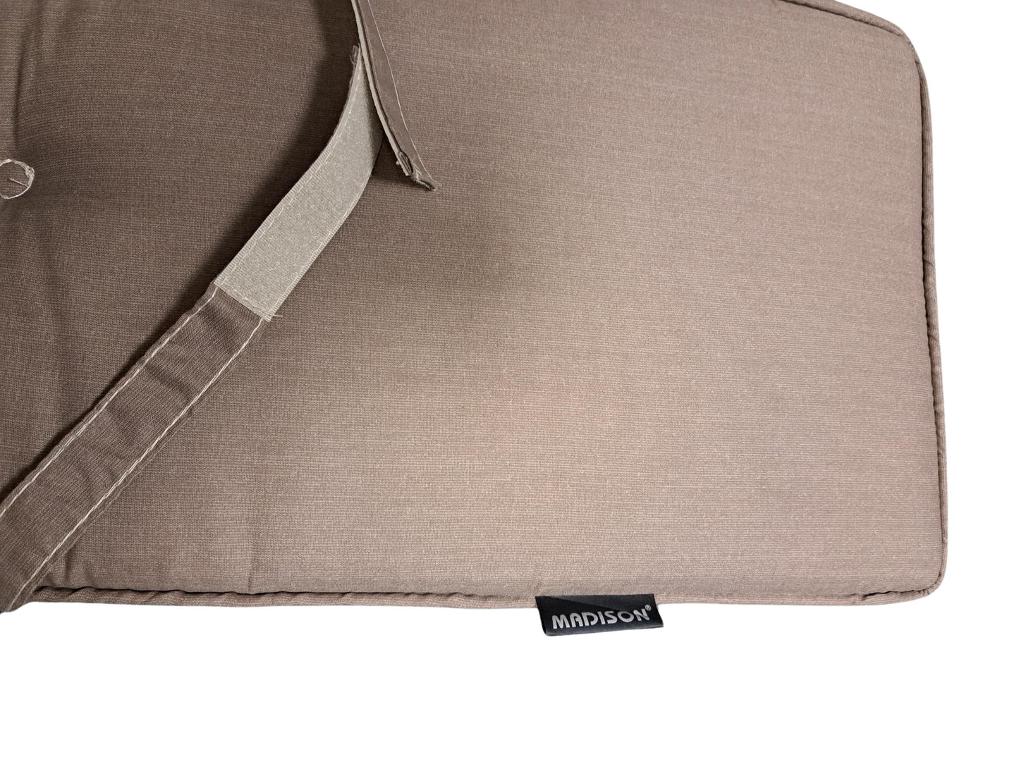 Madison Bierbank-Sitzkissen Basic taupe Kissen Auflage 120x27,5x4cm Garten Möbel