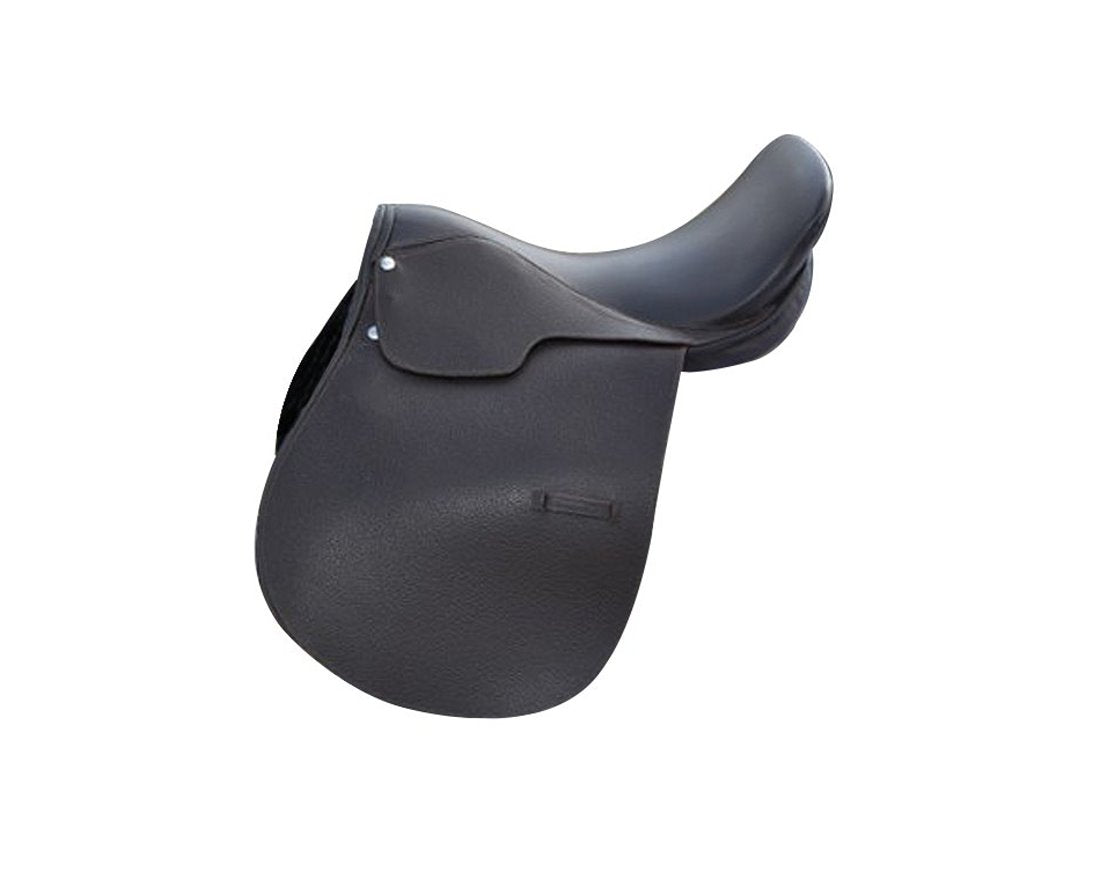 Vielseitigkeit Echt Leder Pferde Sattel Reitsattel Semiquarter Pony Shetty braun