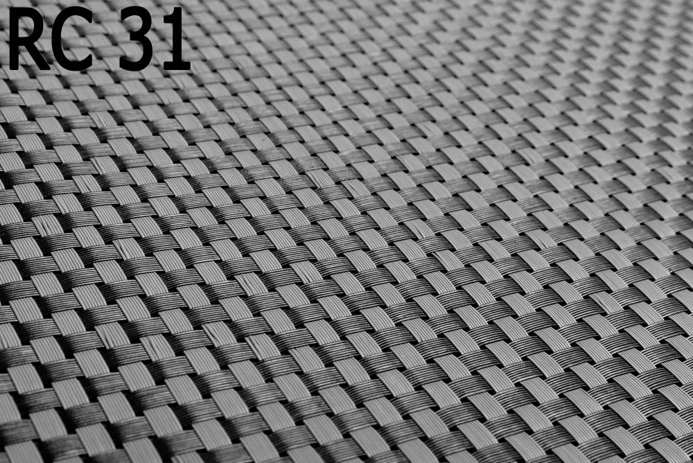 Polyrattan PVC Sichtschutzmatte 300x100 Balkon Sichtschutz Zaun Windschutz grau