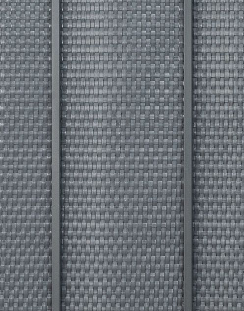 Polyrattan PVC Sichtschutz Matte 300x100 Balkon Zaun Windschutz anthrazit
