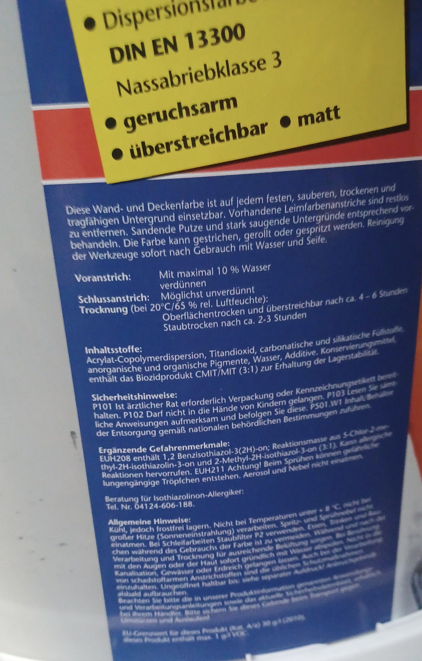 Wilckens Raumcolor Samtgrau 10L Innenfarbe Wandfarbe hochdeckend matt Farbe