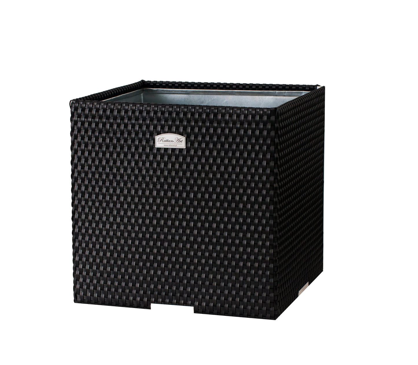 XL Polyrattan Pflanzgefäß Pflanzkübel Blumentopf Blumenkübel Übertopf Hochbeet