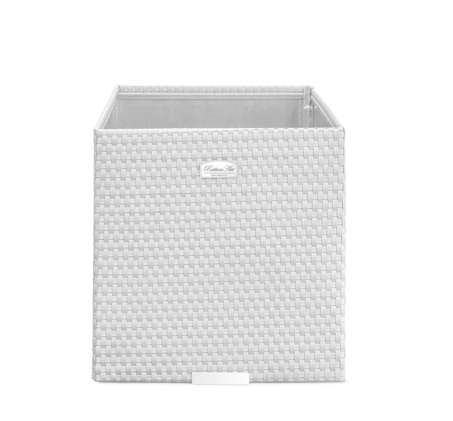XL Polyrattan Pflanzgefäß Pflanzkübel Blumentopf Blumenkübel Übertopf Hochbeet