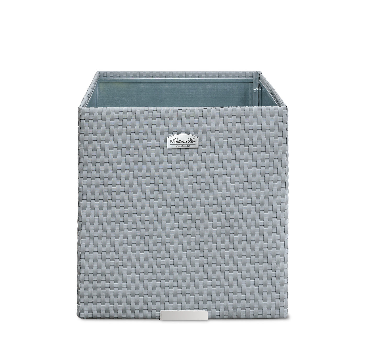 XL Polyrattan Pflanzgefäß Pflanzkübel Blumentopf Blumenkübel Übertopf Hochbeet