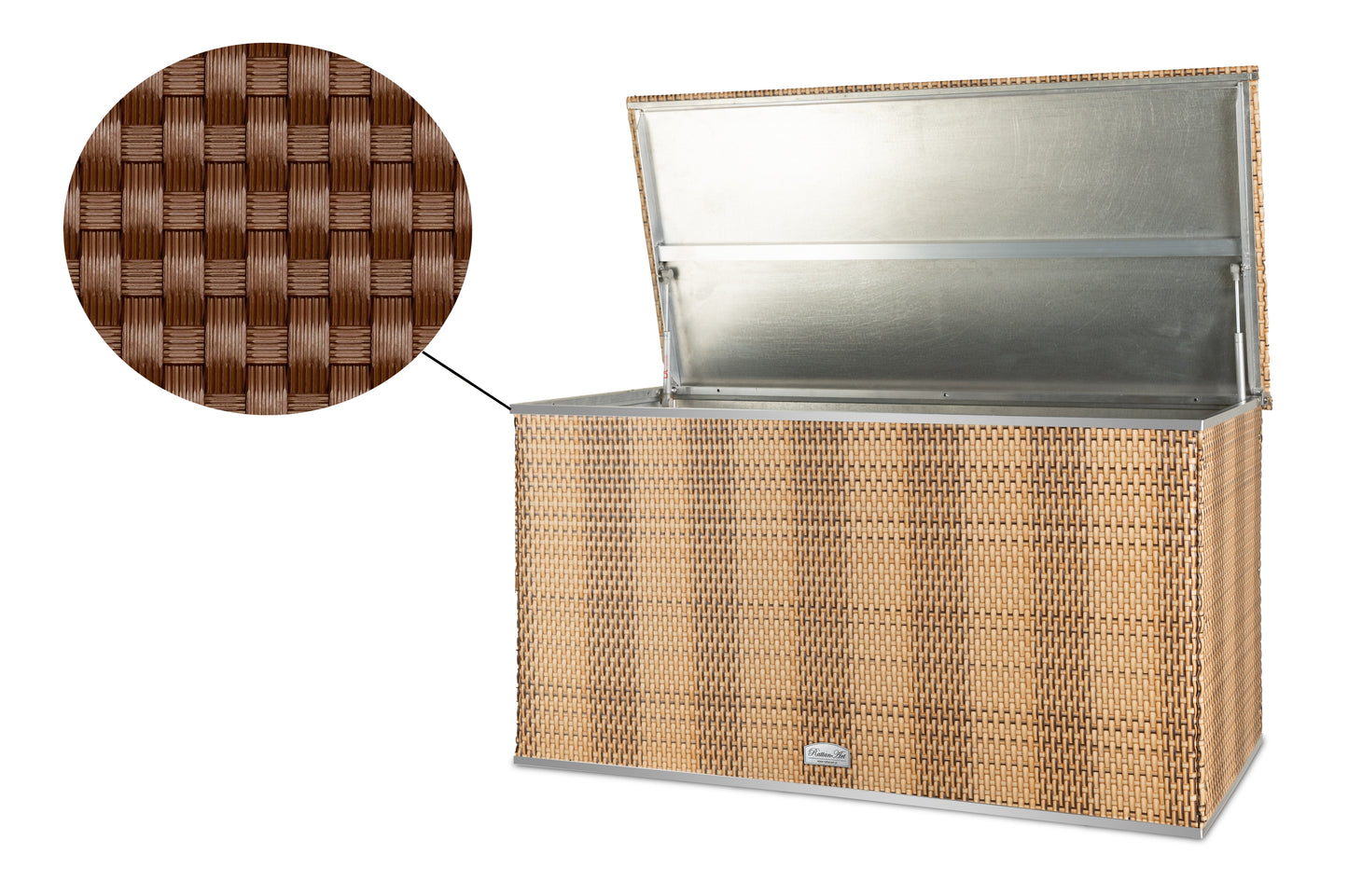 Premium Gartenbox Polyrattan Auflagenbox Kissenbox Gartentruhe Aufbewahrungs