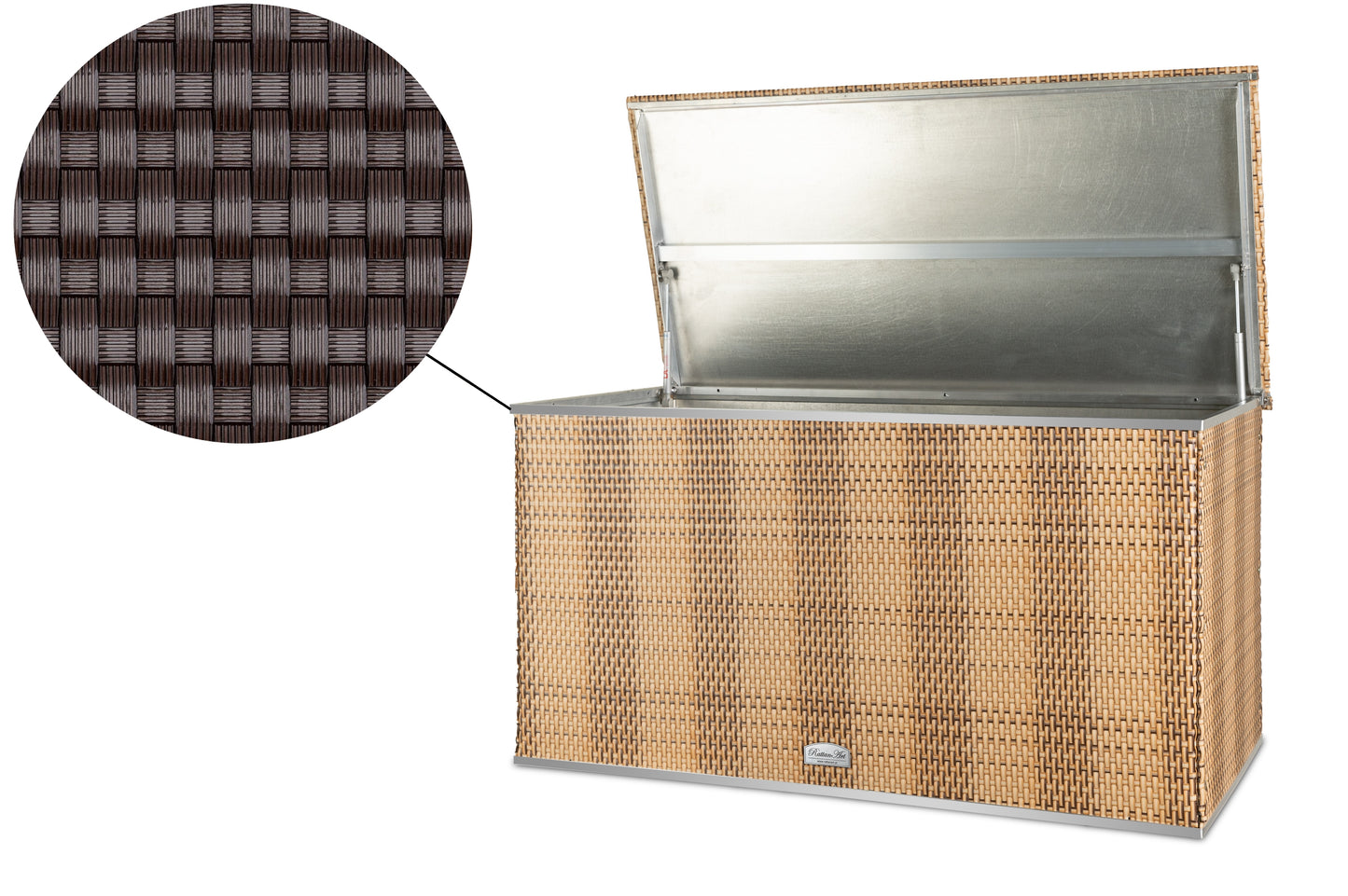 Premium Gartenbox Polyrattan Auflagenbox Kissenbox Gartentruhe Aufbewahrungs