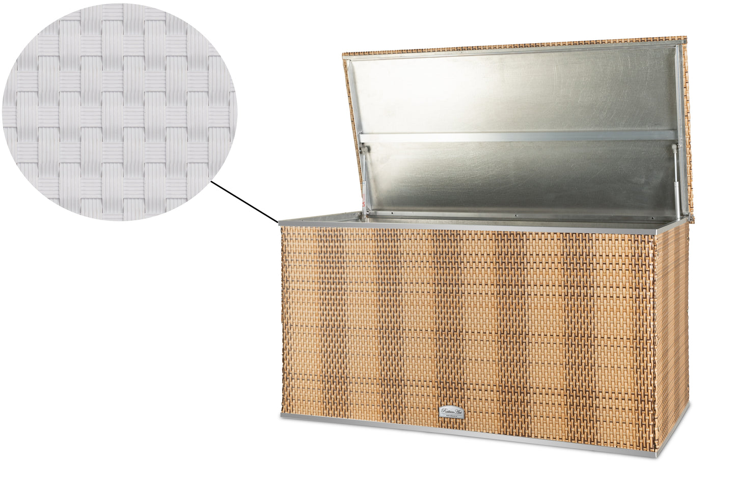 Premium Gartenbox Polyrattan Auflagenbox Kissenbox Gartentruhe Aufbewahrungs