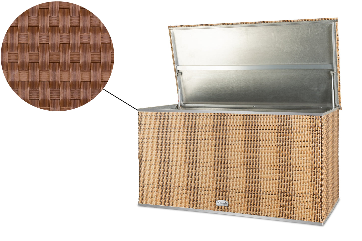 Premium Gartenbox Polyrattan Auflagenbox Kissenbox Gartentruhe Aufbewahrungs