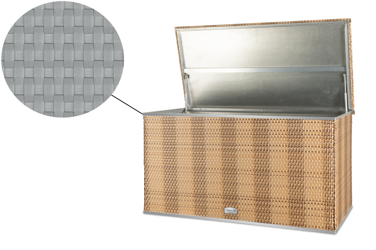 Premium Gartenbox Polyrattan Auflagenbox Kissenbox Gartentruhe Aufbewahrungs