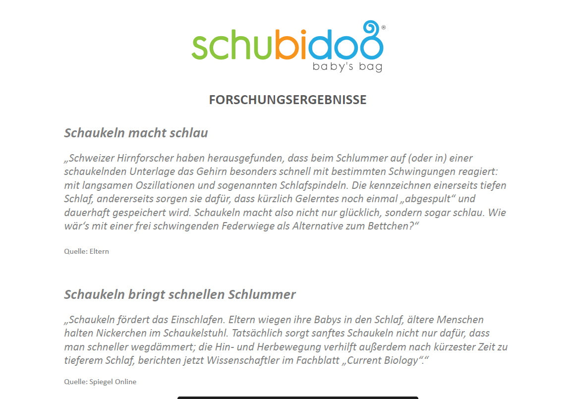 5in1 Schubidoo baby's bag Pucksack Tragegurt Baby Trage Tasche Auflage Decke