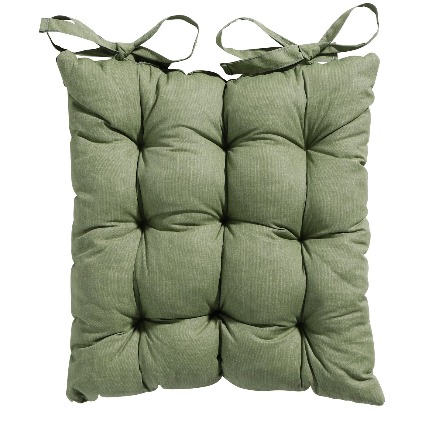 Madison Toscane Sitzkissen Kissen Basic Green 46x46x8 cm Garten Möbelauflage