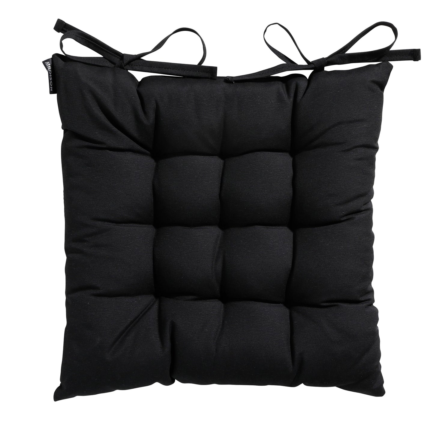 Madison Toscane Sitzkissen Panama Black 46x46x8 cm Garten Möbelauflage