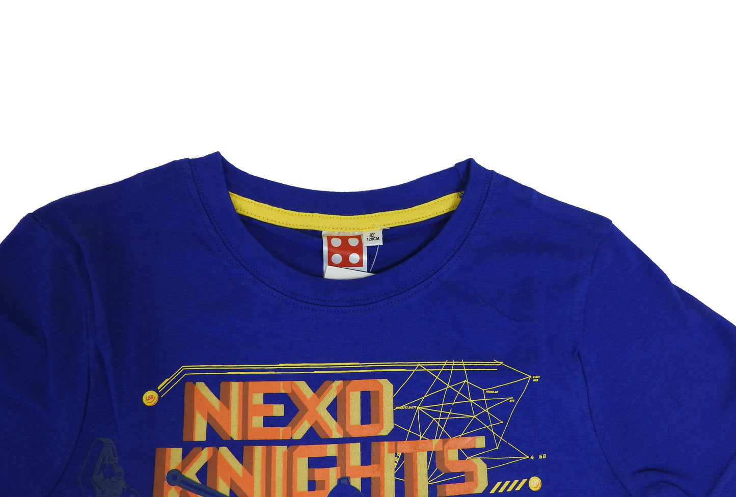Lego NEXO Knights Ritter Kinder T-Shirt Jungen Kurzarmshirt Blau Short Sleeve