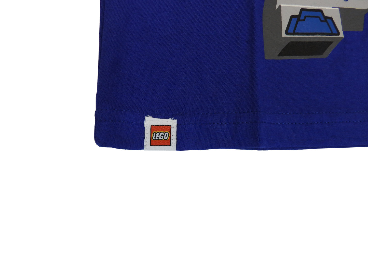 Lego NEXO Knights Ritter Kinder T-Shirt Jungen Kurzarmshirt Blau Short Sleeve
