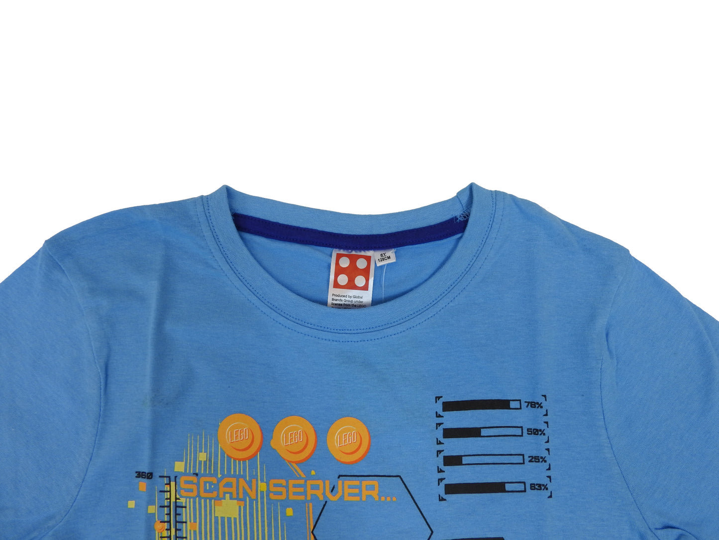 Lego NEXO Knights Ritter Kinder TShirt Jungen Kurzarmshirt Hellblau Short Sleeve