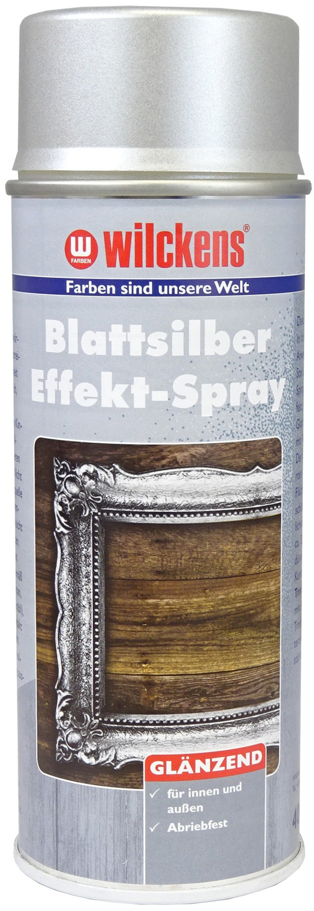 Wilckens Effekt Blattgold Blattsilber Gold Silber Spray 400ml Spraydose Lack