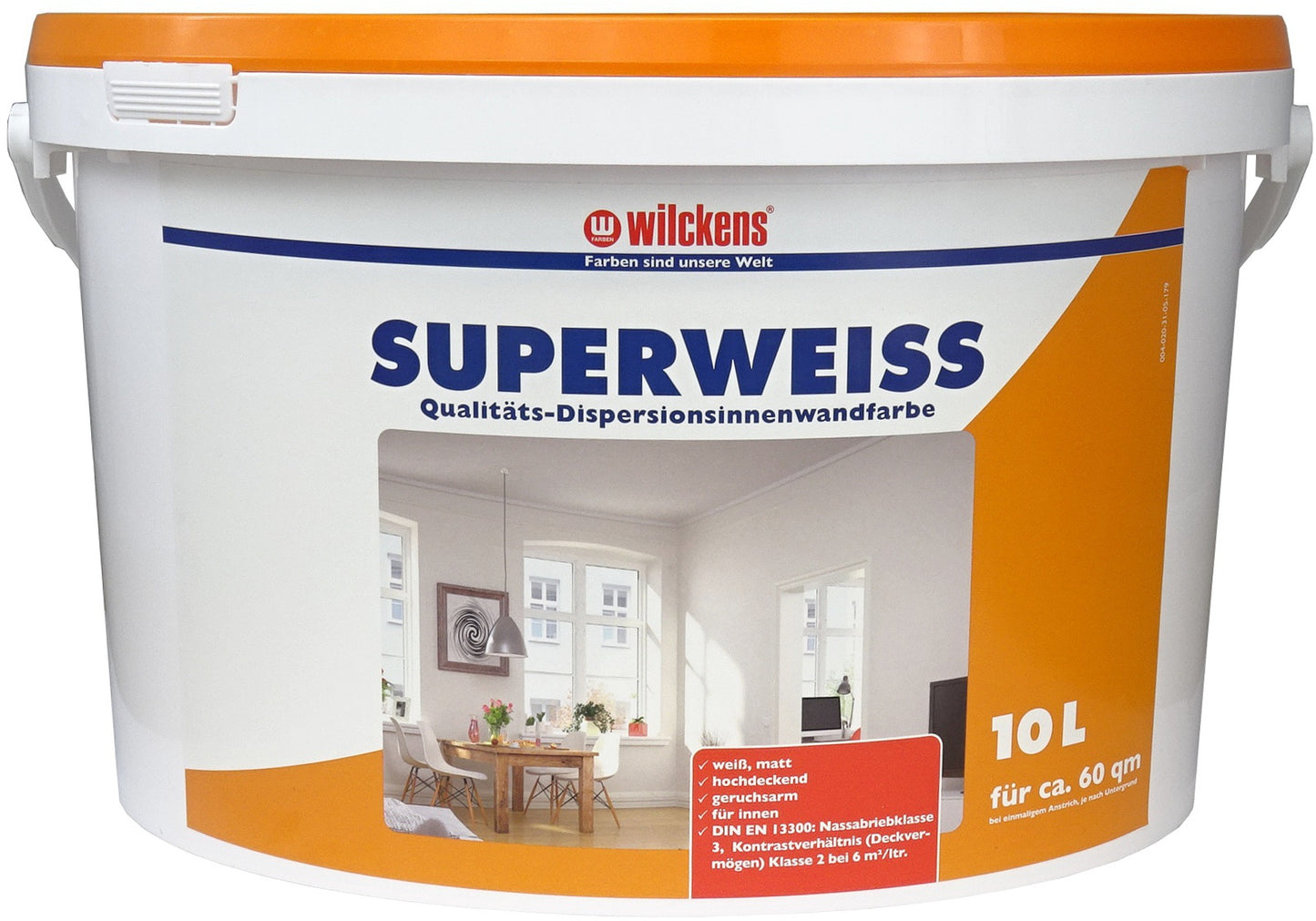 Wilckens Superweiss Weiß Wandfarbe Innenfarbe hochdeckend Wohnraumfarbe