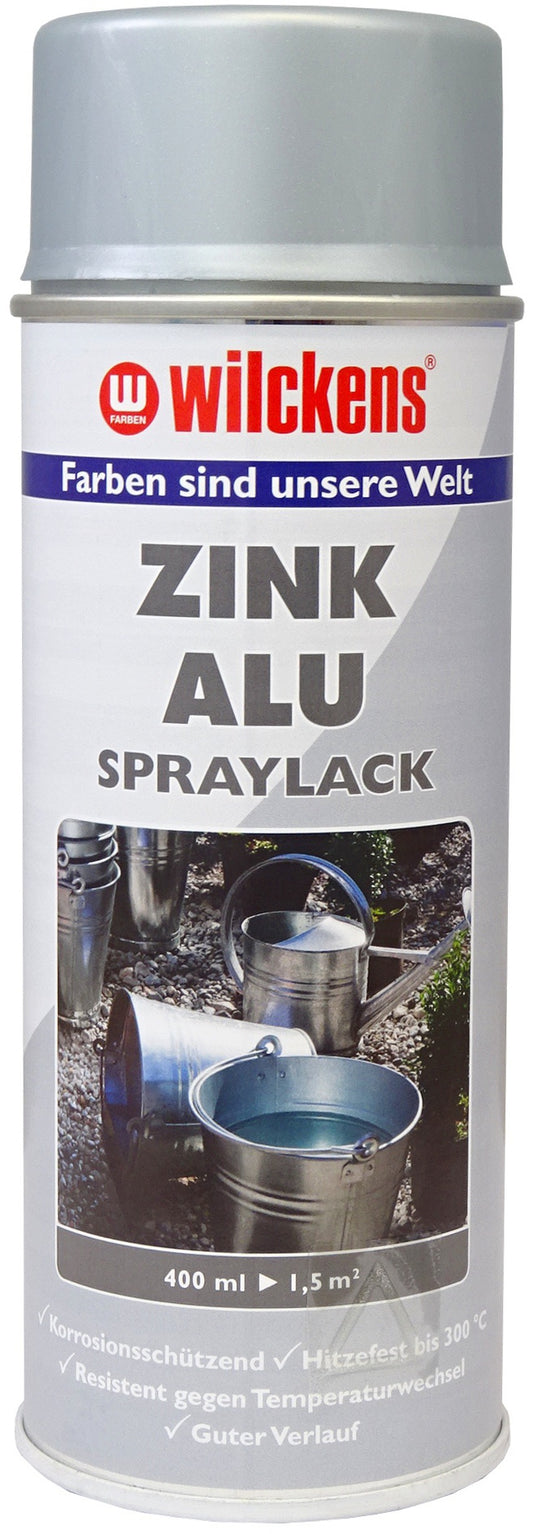 Wilckens 400ml Zink Alu Spraylack Spraydose Spray Korrosionsschutz Grundierung