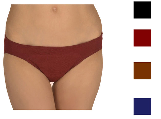 Adira Damen Baumwolle Menstruation Inkontinenz Slip Panty Hotpants Periode Hose