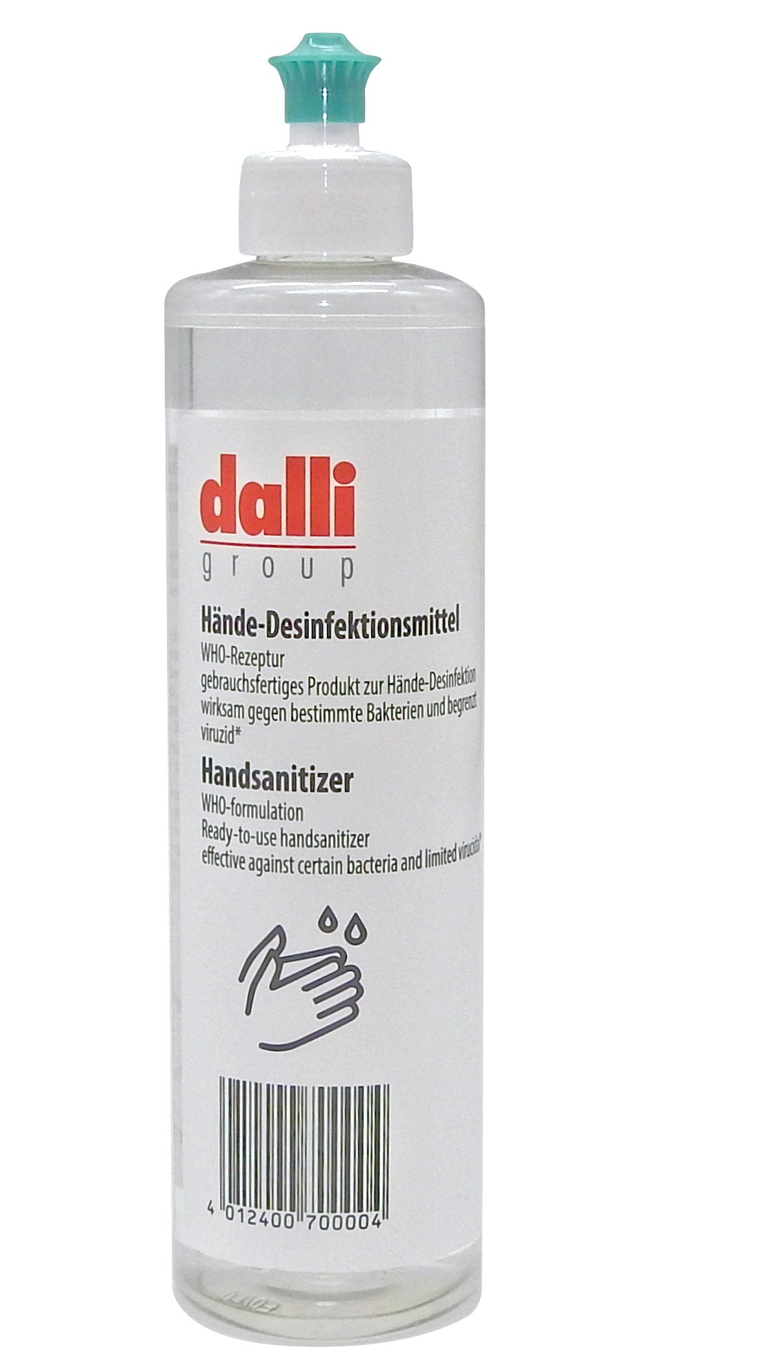 12x Hände Desinfektionsmittel 450ml Corona Viren Handdesinfektion WHO Rezeptur