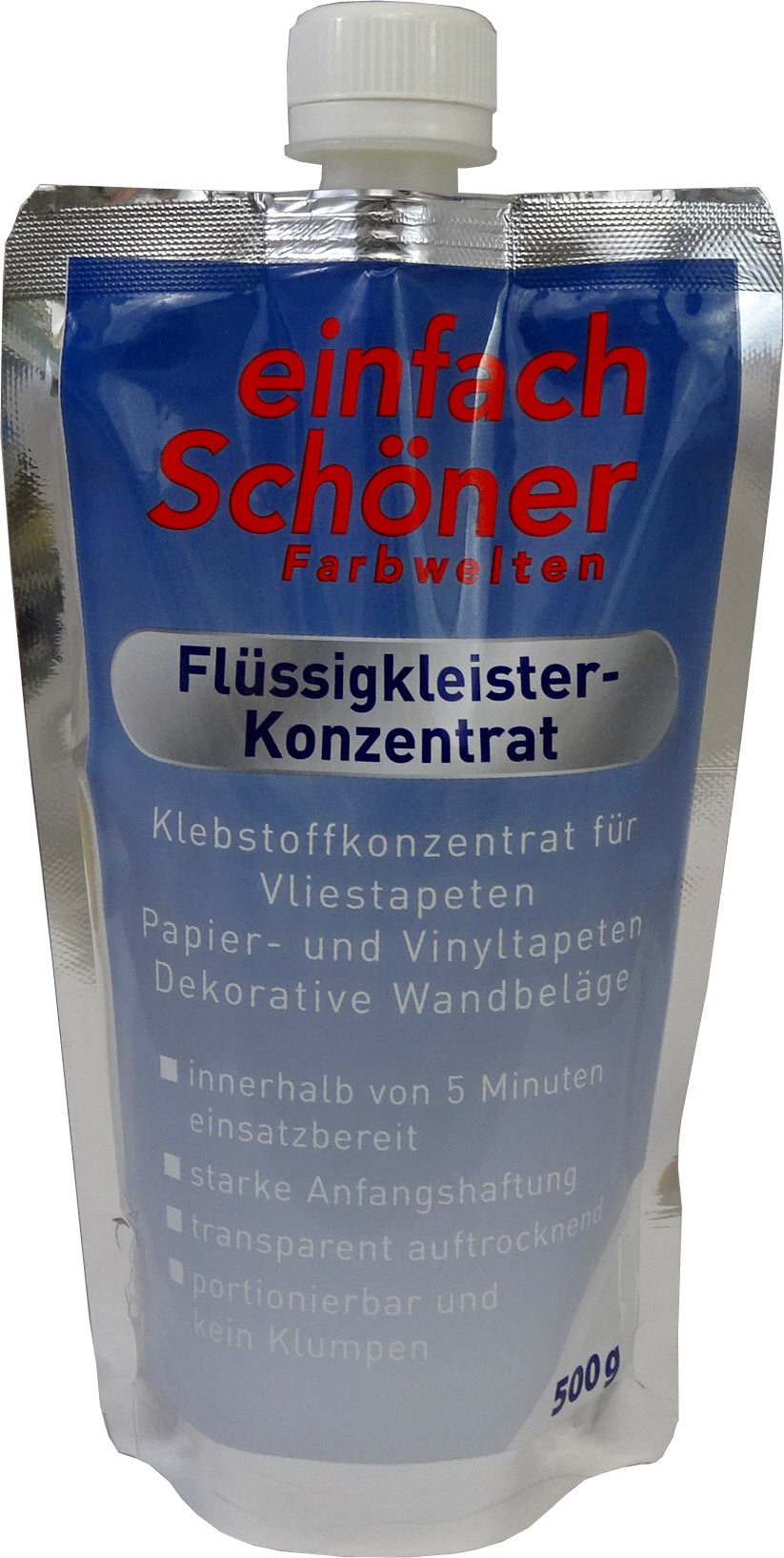 Einfach Schöner Universal Flüssigkleister Konzentrat 500g Tapeten Kleister