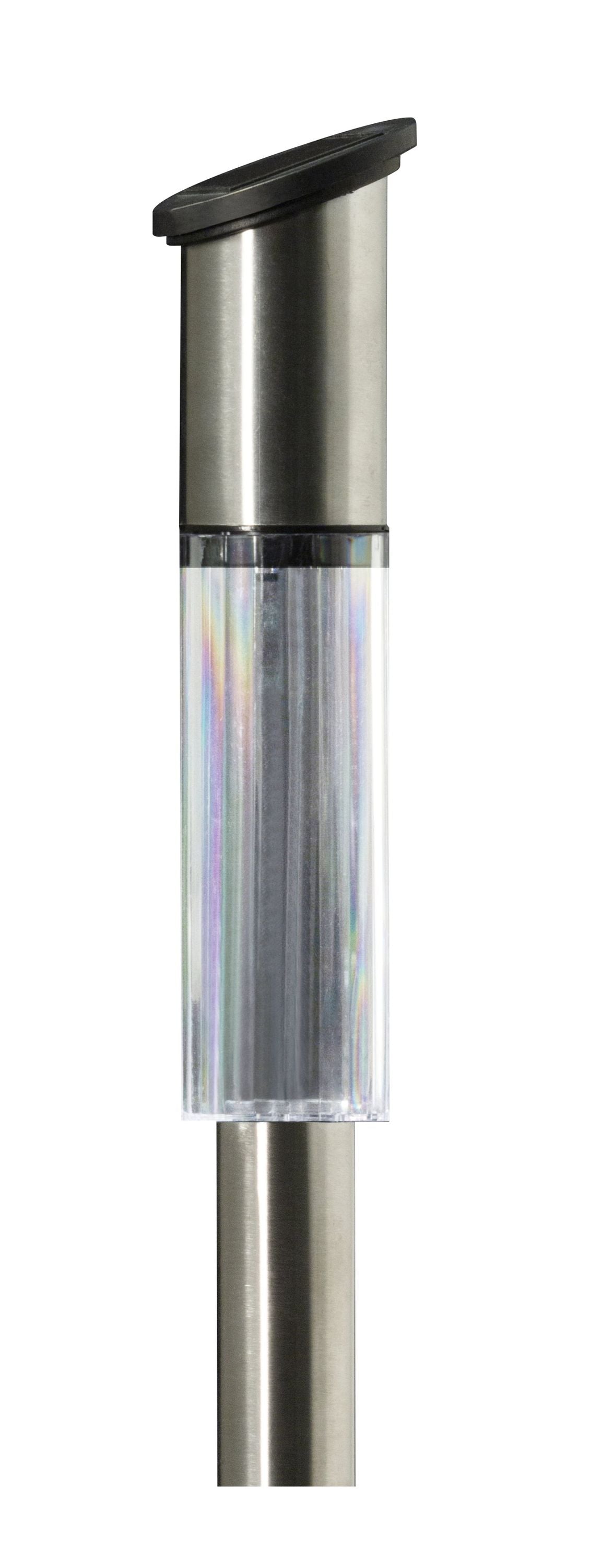 6x LED Edelstahl Solarleuchte 57cm Solarlampe Solar Lampe IP44 Gartenbeleuchtung