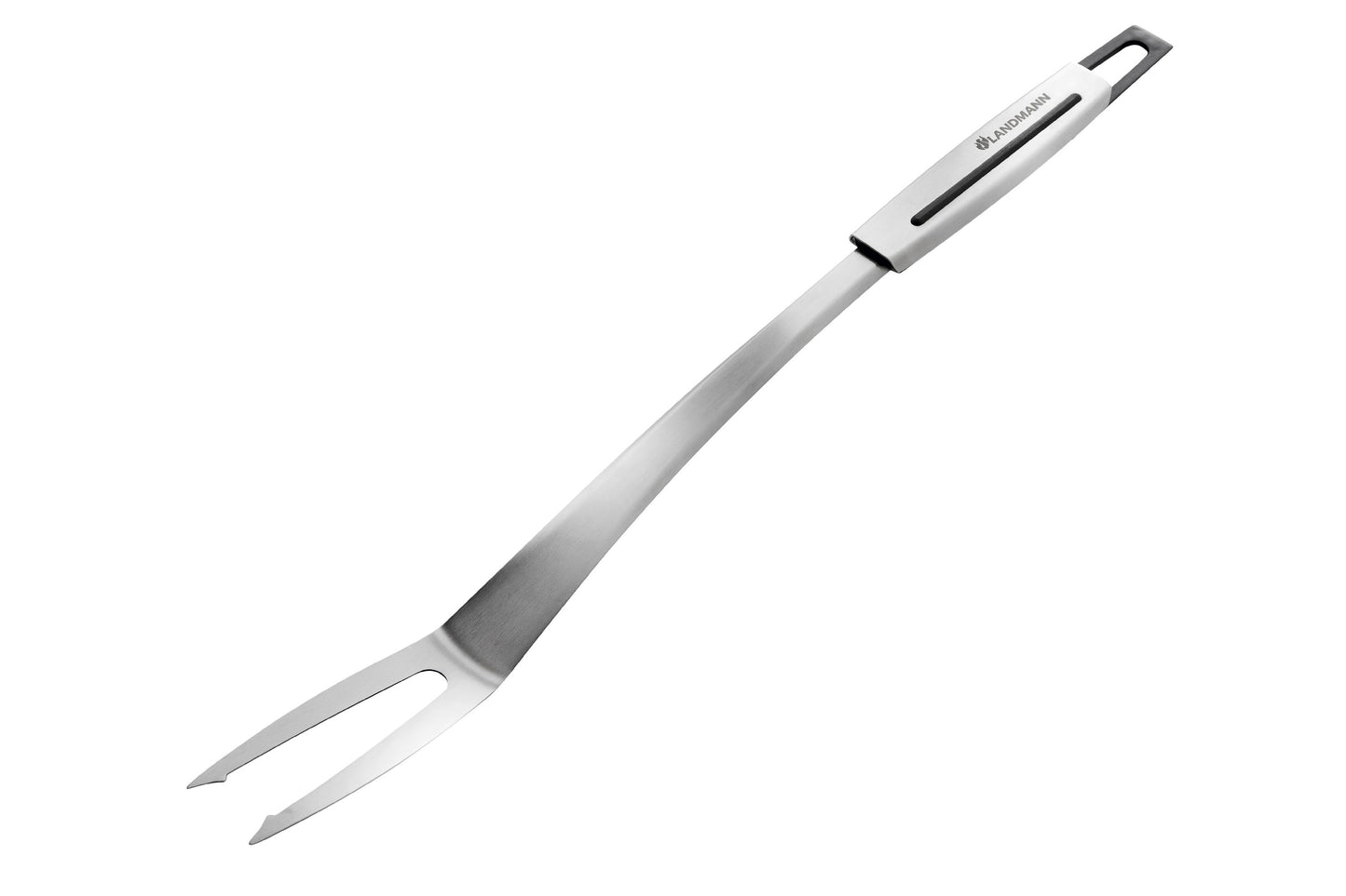 Landmann Grillgabel 46cm Edelstahl Grillbesteck Grillzubehör Grill Gabel Besteck