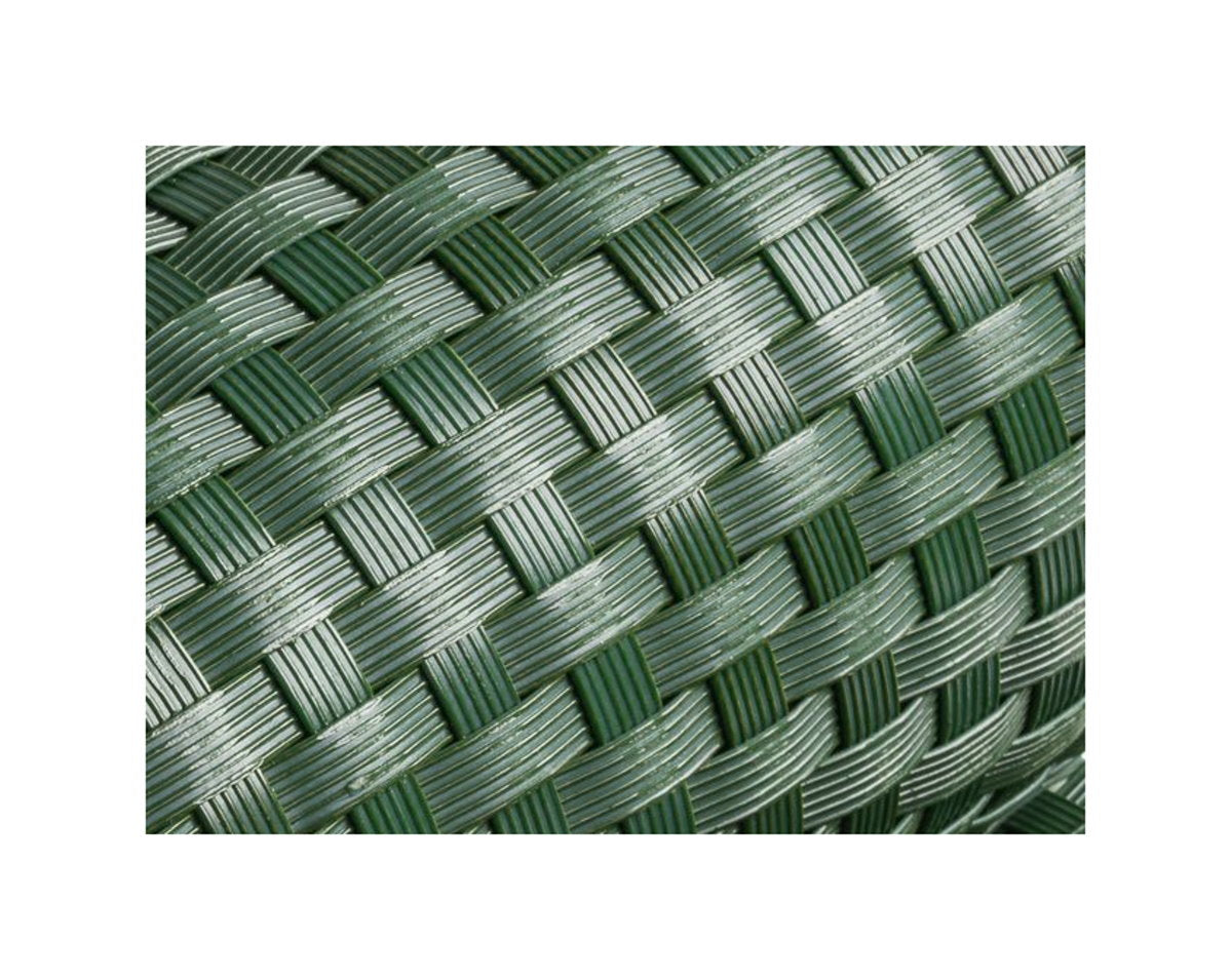 Polyrattan PVC Sichtschutz Matte 300x90 Balkon Zaun Windschutz Garten grün