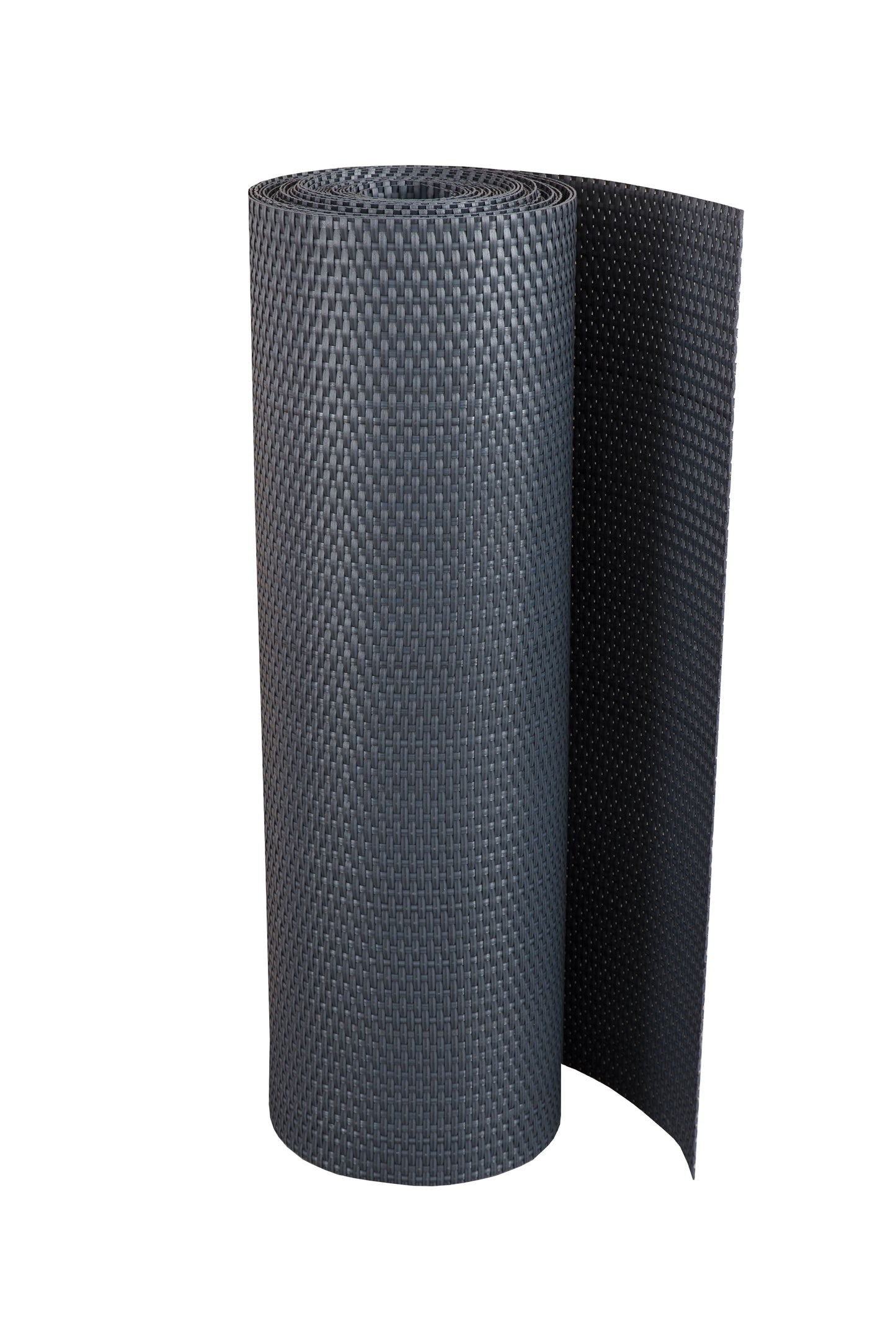 Polyrattan PVC Sichtschutz Matte 300x100 Balkon Zaun Windschutz anthrazit