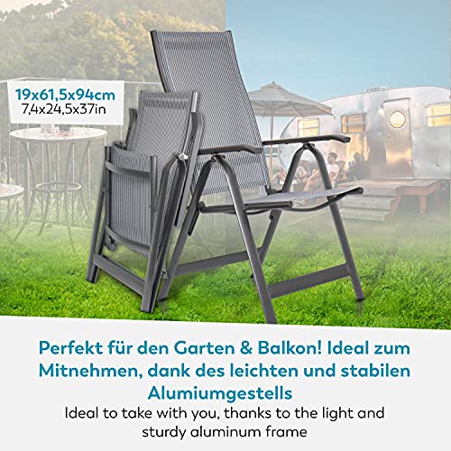skanfriends 10-Stufen Gartenstuhl Binz - Verpackungseinheit: 2 Stück