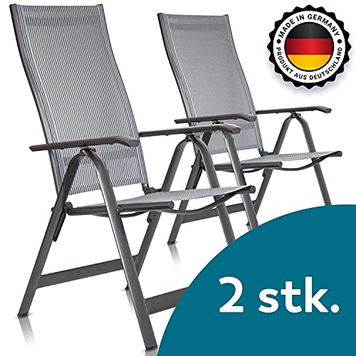 skanfriends 10-Stufen Gartenstuhl Binz - Verpackungseinheit: 2 Stück