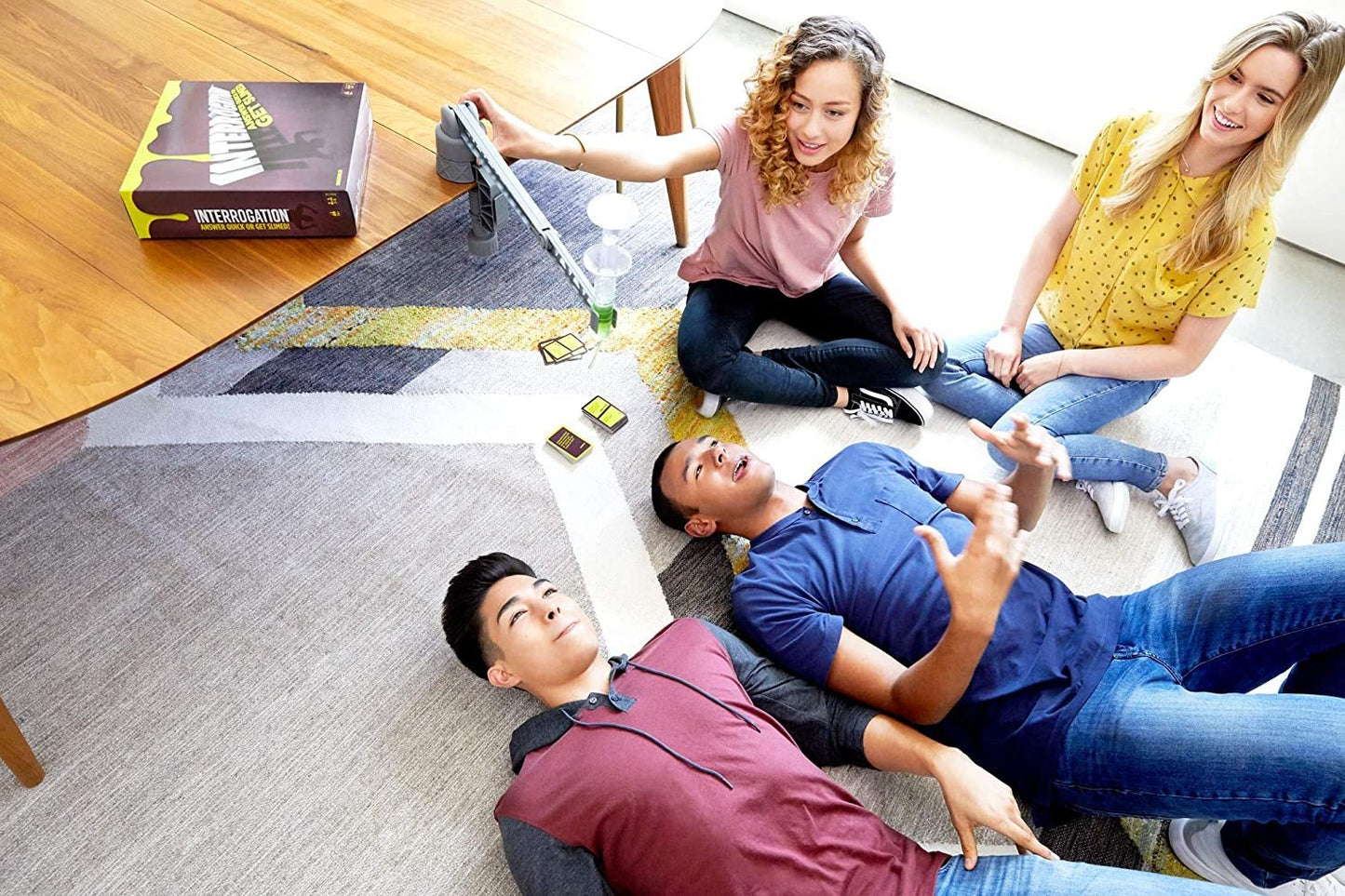 Mattel Gesellschaftsspiel Schleim-Time Quizspiel Schleimspiel Slime Quiz Spiel