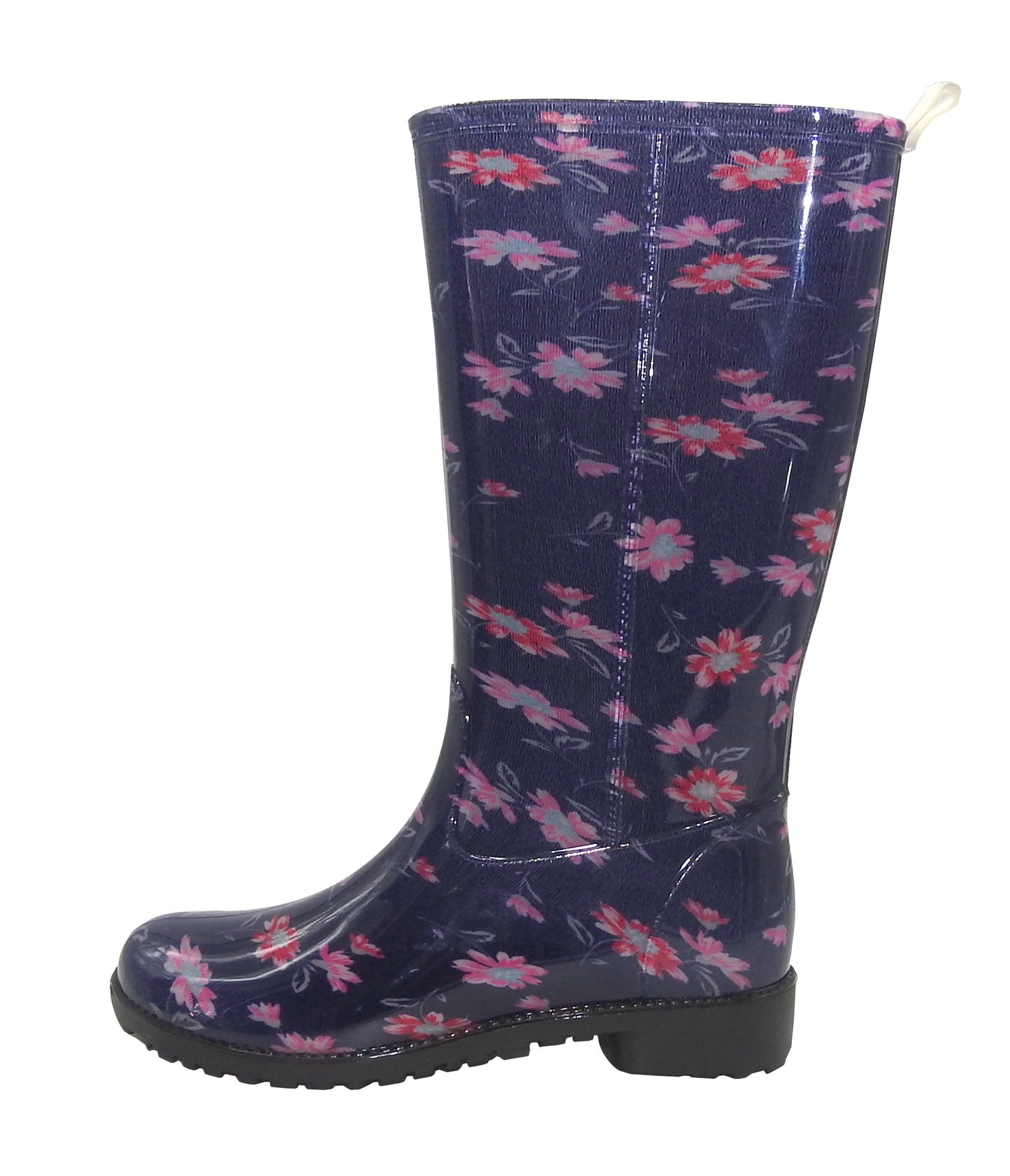 WKTEX Damen Regenstiefel Gummistiefel Damenstiefel Stiefel Stiefeletten Blumen