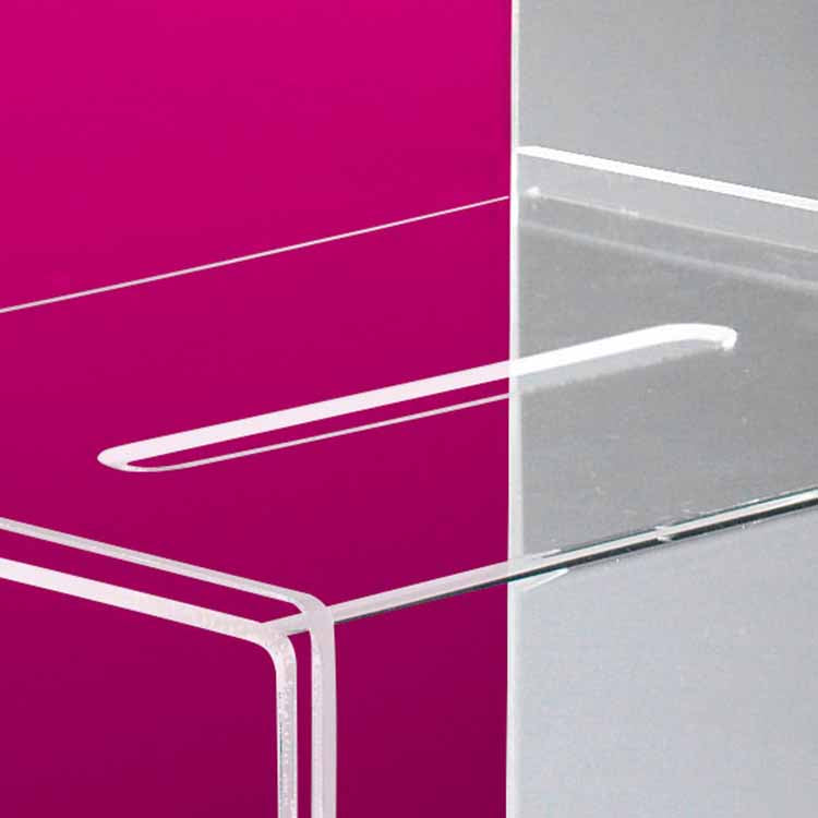 Sigel VA150 Acryl Losbox A4 Aktionsbox Spendenbox glasklar Einwurfbox Wahlurne