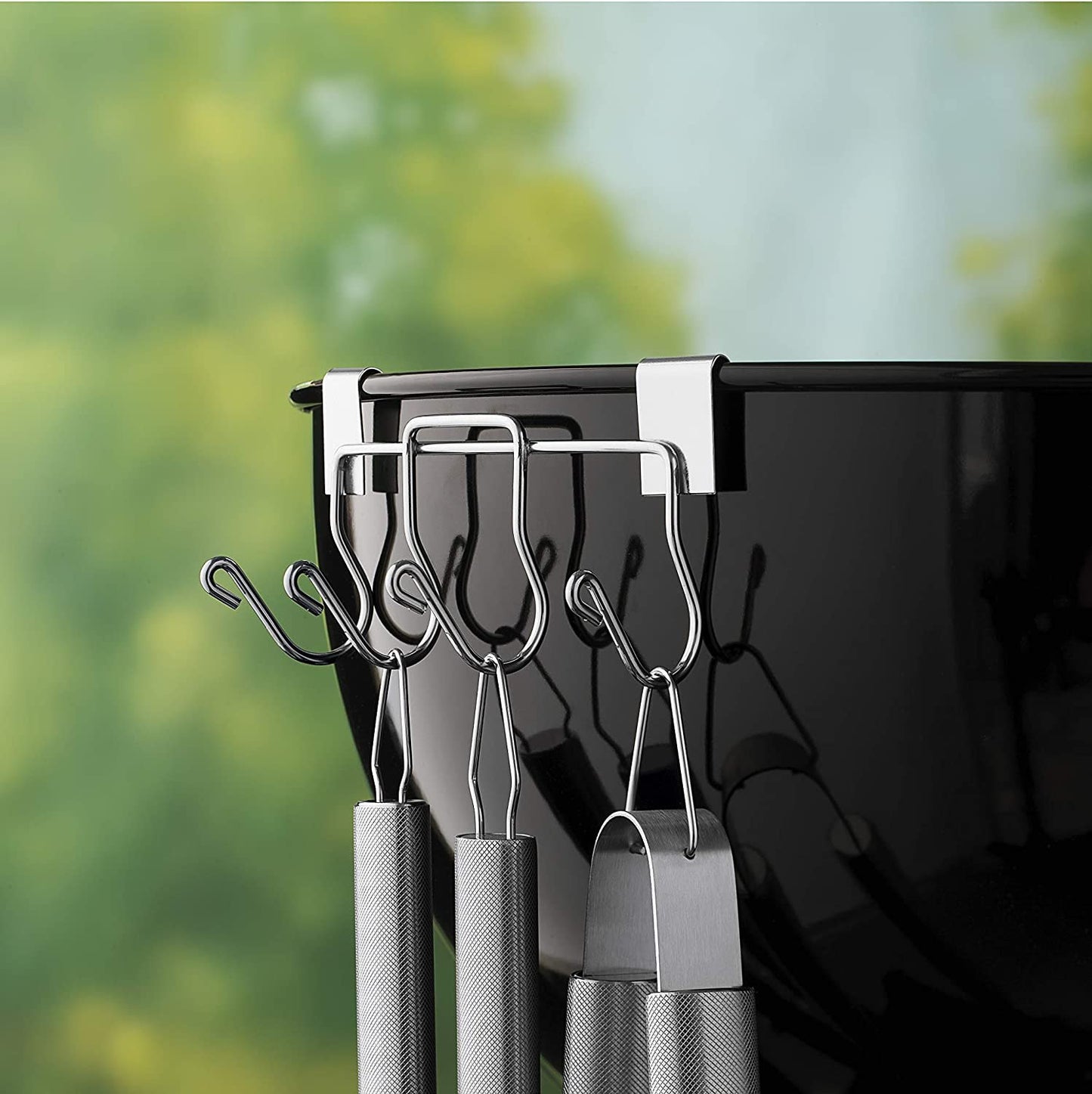 Weber Grill Besteckhalter Grillbesteck Zubehör Halterung Besteckhalter Haken
