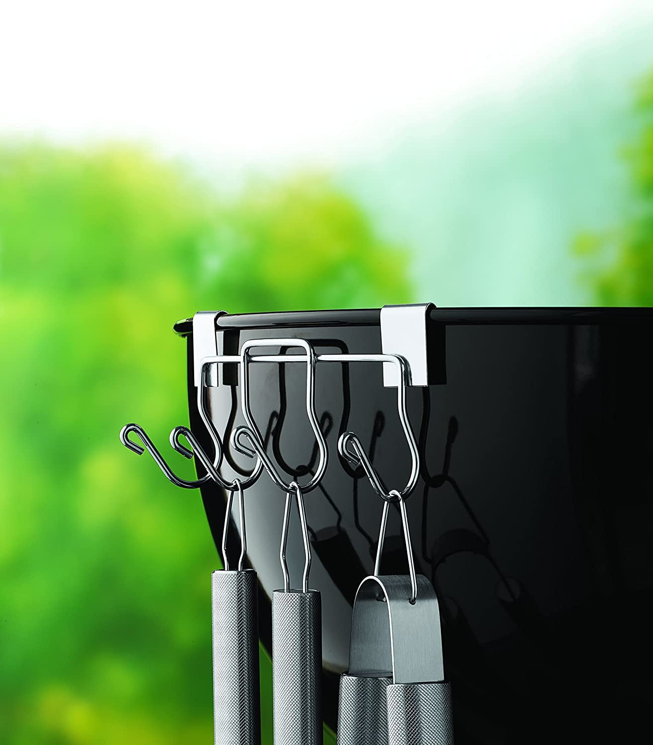 Weber Grill Besteckhalter Grillbesteck Zubehör Halterung Besteckhalter Haken