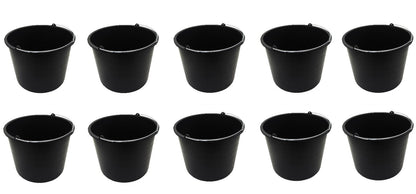 10x Baueimer Mörteleimer 20l Maurerbütt Eimer Putzeimer Wassereimer Maurereimer