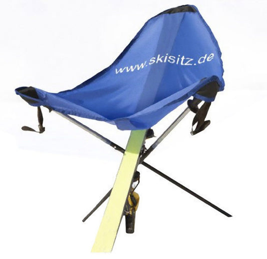 Skisitz Outdoor Sitz Sessel Ski Skistuhl Outdoorsitz Abfahrt Alpin Langlauf Tuch